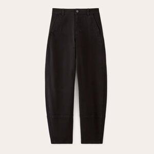 NWOT Everlane Utility Barrel Pant in Black Size 00